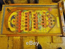 Bingo Pinball Machine Vintage Bally 1960 Cirque Reine