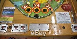 Bingo Pinball Vintage Bally Touchdown Machine
