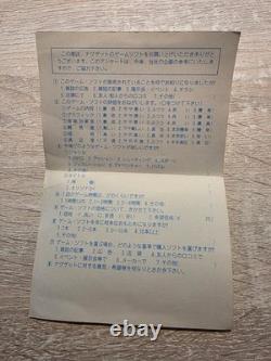 Boîte de Devil's Crash PC Engine Japon DL4058