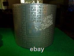 Bougeoirs à boules en cristal SWAROVSKI vintage, type de fixation par épingle, ensemble de 6 dans une boîte de 1 1/4 pouce.