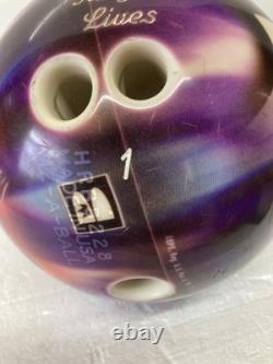 Boule de Bowling Extrêmement Rare Viz A Ball Elvis Presley Le Roi du Rock and Roll