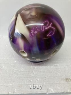 Boule de Bowling Extrêmement Rare Viz A Ball Elvis Presley Le Roi du Rock and Roll