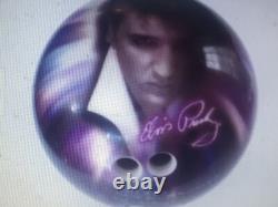 Boule de bowling 10 quilles Elvis EXTREMEMENT Rare / UNIQUE ÉBLOUISSANTE