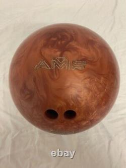 Boule de bowling Vintage AMF The Angle LD (Limited Distance) 6.79kg Fabriqué aux États-Unis RARE