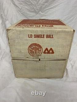 Boule de bowling Vintage AMF The Angle LD (Limited Distance) 6.79kg Fabriqué aux États-Unis RARE