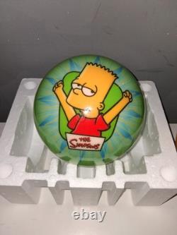 Boule de bowling et sac Bart Simpson, édition limitée. Objet de collection.