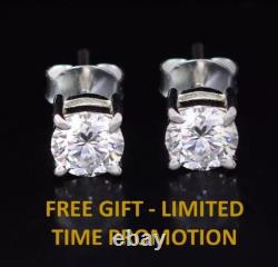 Bracelet chaîne en diamants Champagne 5Ct certifiés, boucles d'oreilles en diamant offertes