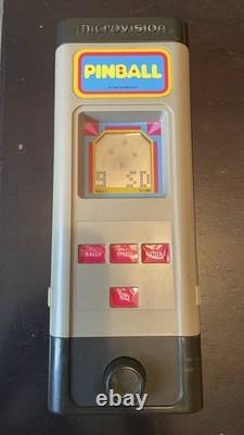 Cartouche de jeu Microvision Vintage Milton Bradley Baseball Pinball Blockbuster