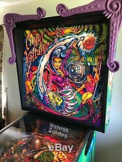 Cirqus Voltaire Pinball 1997 De Bally Rare Preview Model Excellent Condition