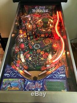 Cirqus Voltaire Pinball 1997 De Bally Rare Preview Model Excellent Condition