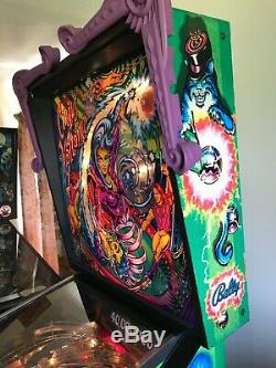 Cirqus Voltaire Pinball 1997 De Bally Rare Preview Model Excellent Condition