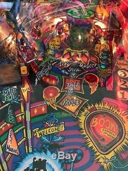 Cirqus Voltaire Pinball 1997 De Bally Rare Preview Model Excellent Condition