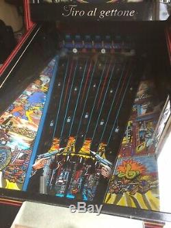 Cobra Penny Amusement Arcade Machine Vintage Pinball Italien Tiro Al Gettone