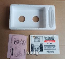 Console portable PINBALL NINTENDO GAME & WATCH vintage