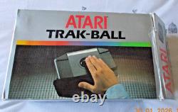 Contrôleur Atari CX80 Trak-Ball 9 broches 2600 400 800 Boîte de Track Ball Rareté