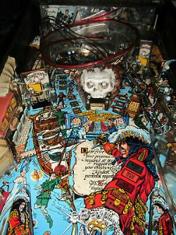 Crochet Arcade Pinball Machine Dataeast 1992 (led Sur Mesure)