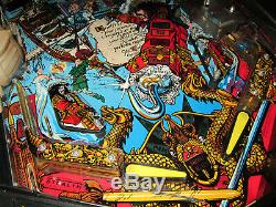 Crochet Arcade Pinball Machine Dataeast 1992 (led Sur Mesure)