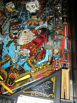 Crochet Arcade Pinball Machine Dataeast 1992 (led Sur Mesure)