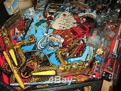 Crochet Arcade Pinball Machine Dataeast 1992 (led Sur Mesure)