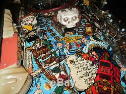 Crochet Arcade Pinball Machine Dataeast 1992 (led Sur Mesure)