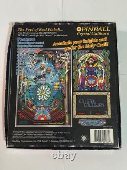 Crystal Caliburn Flipper à État Solide Jeu Mac Vintage (grande boîte)