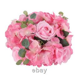 Décoration de bouquet de fleurs artificielles en boule pour mariage, fête ou centre de table.