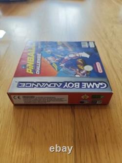 Défi de Flipper Deluxe Jeu GBA Gameboy Advance Boîte Complète Avec Protecteur