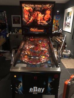 Demolition Man Flipper Machine Arcade Great Condition