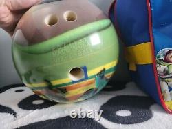 Disney Monstres et Cie. Boule de bowling & sac Pixar Brunswick 9lb Oeil de Wazowski