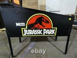 Données East Jurassic Park Pinball Machine Excellent État Rénové