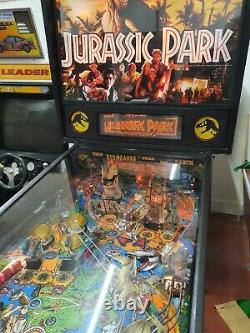 Données Jurassic Park Pinball Machine 1993