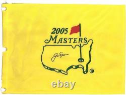 Drapeau dédicacé par Jack Nicklaus au Masters 2005, authentifié par Fanatics Authentic