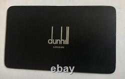 Épingle de cravate Alfred Dunhill Golf Ball en argent sterling dans sa présentation Dunhill