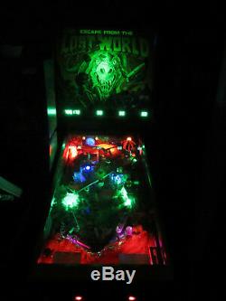 Évasion Du Monde Perdu Arcade Pinball Machine Bally 1987 (led Sur Mesure)