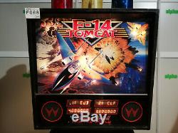 F-14 Tomcat Williams Pinball Machine, Flipper, Spielbereit, F968