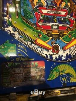 Fish Tales Pinball Machine De 1992 Williams