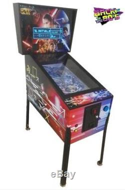 Flipper 3d Virtual Pinball Machine Star Wars 2 Écrans LCD Ca. 66 Spiele
