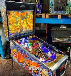 Flipper Bally Dr. Dude 1990 Flipper Restauré Full Led Express Shipping Europe