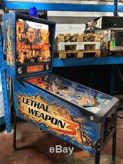 Flipper Dataeast Lethal Weapon 3 1992 Flipper État De Fonctionnement Fastshippi