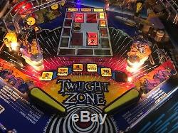 Flipper Twilight Zone De Bally 1993 Excellent Condition & Extra Mods