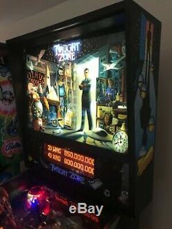 Flipper Twilight Zone De Bally 1993 Excellent Condition & Extra Mods