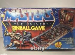 Flipper vintage 1983 Masters of the Universe He-Man avec boîte à lire, ensemble de jeu/maquette