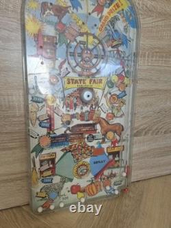 Flipper vintage ancien Marx fabriqué en Grande-Bretagne 2ftx1ft grand 1960s en état de marche