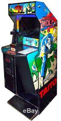 Fonctionnement Wolf Arcade Machine Par Taito (excellent État)