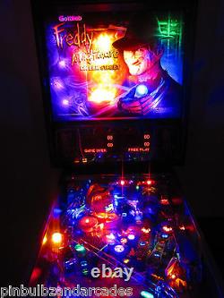 Freddy Kit Complet D'éclairage Led Personnalisé Super Bright Pinball Led Kit (freddy)