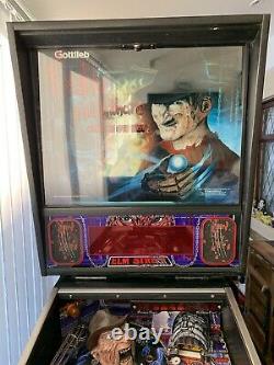 Freddy Un Cauchemar Sur Elm Street Pinball Machine Gottlieb Collectionnable