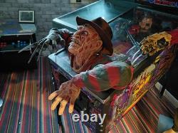 Freddy, un cauchemar sur Elm Street, Marquee d'arcade personnalisé / Affichage de topper de flipper