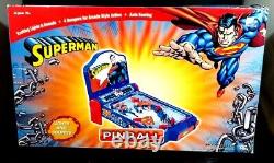 Funrise Home Arcade DC Superman Comprimé-top Pinball Machine Sauver Le Monde Nouveau