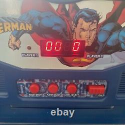 Funrise Home Arcade DC Superman Comprimé-top Pinball Machine Sauver Le Test Du Monde