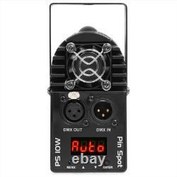 Fuzzix MBR60 Panneau Réflecteur à Boule Miroir LED et Projecteur PS10W pour Éclairage Disco
